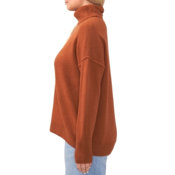 NWT Vince Camuto Sierra Turtleneck Sweater in Color Sierra  XXL $79 - Picture 2 of 9